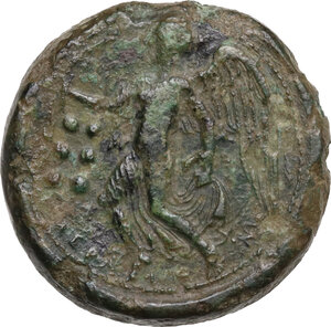 reverse: Himera. AE Hemilitron-Hexonkion, c. 420-415 BC