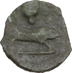 reverse: Himera. AE Hexas or Dionkion, c. 420-409/8 BC