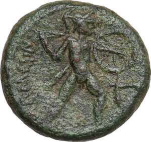 reverse: Messana.  The Mamertinoi. AE Pentachalkon, c. 200-55 BC