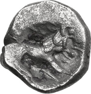 reverse: Cisalpine Gaul, Ligures. AR Tetrobol, 2nd century BC. Imitating Massalia