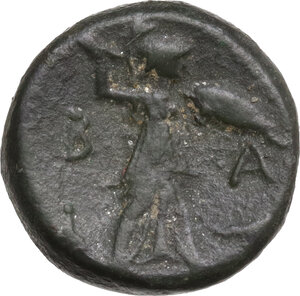 reverse: Kings of Macedon.  Philip V (221-179 BC). AE 15 mm, Amphipolis or Pella mint, 200-179 BC