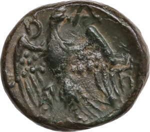 reverse: Kings of Macedon.  Perseus (179-168 BC). AE 17 mm