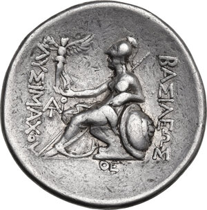 reverse: Kings of Thrace.  Lysimachos (305-281 BC). AR Tetradrachm. Struck 297/6-282/1 BC