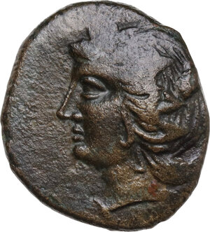 obverse: Corcyra, Corcyra. AE 21.5 mm, c. 300-229 BC