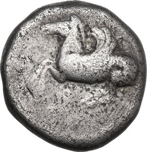 obverse: Corinthia, Corinth. AR Stater, c. 515-450 BC