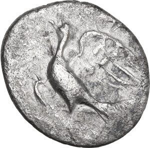 obverse: Sikyonia, Sikyon. AR Triobol, c. 100-60 BC