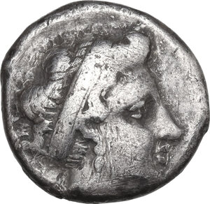 obverse: Central and Southern Campania, Neapolis. AR Nomos, c. 350-325 BC