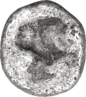 reverse: Uncertain mint. AR Tetartemorion, c. 4th century BC