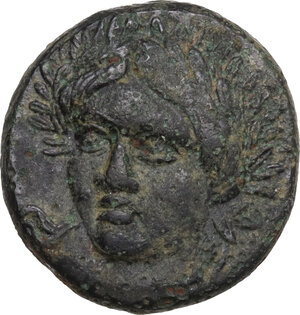 obverse: Aeolis, Gyrneion. AE 16 mm. 3rd century BC