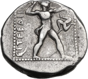 obverse: Pamphylia, Aspendos. AR Stater, c. 370-330 BC