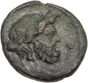 obverse: Pamphylia, Attalia.  Pseudo-autonomous issue. . AE 14mm. Time of Antoninus Pius, c. 161-180