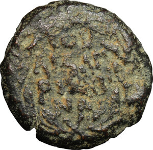 obverse: Judaea.  Claudius (41-54). AE Prutah, struck under Antonius Felix