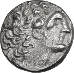 obverse: Egypt, Ptolemaic Kingdom.  Ptolemy XII Neos Dionysos (81-58 BC). AR Tetradrachm. Alexandreia mint. Dated RY 20 (62/61 BC)
