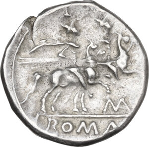 reverse: MAT series. AR Denarius, 179-170 BC