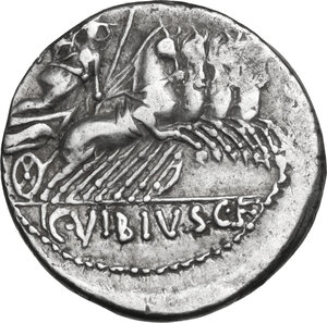 reverse: C. Vibius Pansa. AR Denarius, 90 BC