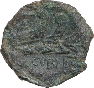 reverse: C. Vibius C. f. Pansa. AE As, 90 BC