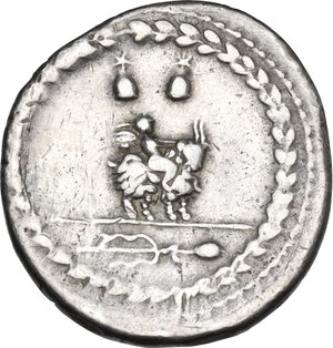 reverse: Mn. Fonteius. AR Denarius, 85 BC