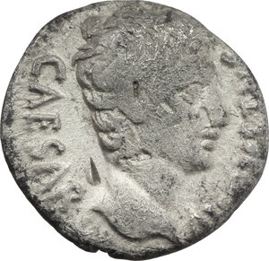 obverse: Augustus (27 BC - 14 AD). AR Denarius, Spain, 19 BC