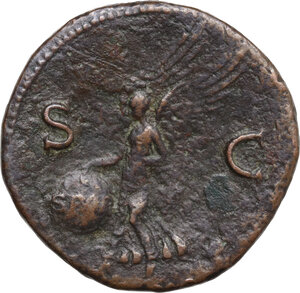 reverse: Nero (54-68). AE As, struck c. 64 AD