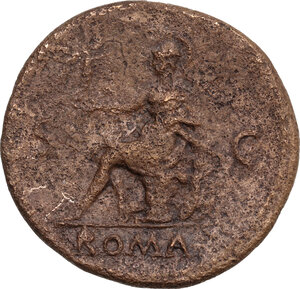 reverse: Nero (54-68). AE Sestertius, 62-68
