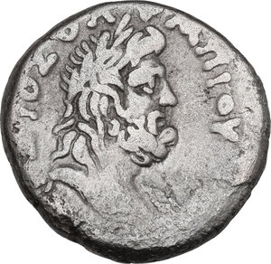 reverse: Nero (54-68). AR Tetradrachm, Alexandria mint (Egypt), dated RY 14 (67-68)