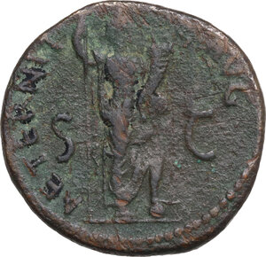 reverse: Titus (79-81). AE As, 80-81 AD