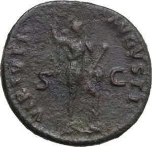 reverse: Domitian (81-96). AE As, 86 AD