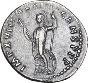 reverse: Domitian (81-96). AR Denarius, 88-89