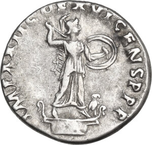 reverse: Domitian (81-96). AR Denarius, 92-93
