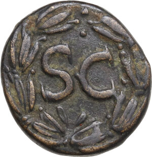 reverse: Domitian (81-96 AD). AE Semis, Antioch mint (Seleucis and Pieria)