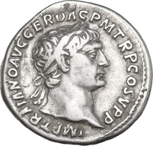 obverse: Trajan (98-117). AR Denarius, 103-111