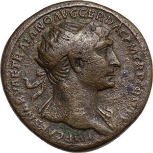 obverse: Trajan (98-117). AE Dupondius, c. 103-111