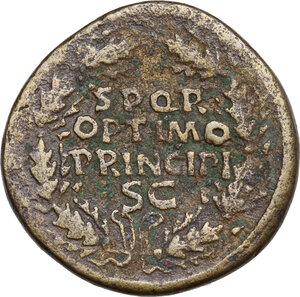 reverse: Trajan (98-117). AE Dupondius, c. 103-111
