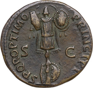 reverse: Trajan (98-117). AE Dupondius, 103-107