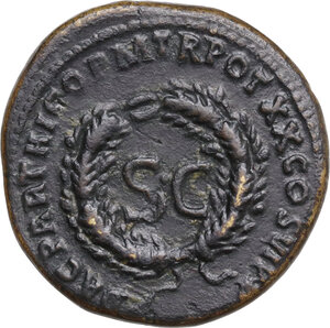 reverse: Trajan (98-117). AE As, 114-117