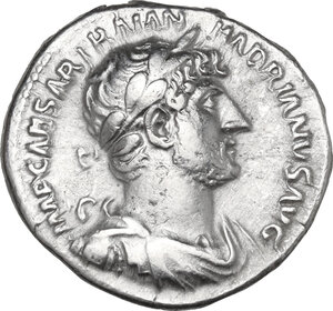 obverse: Hadrian (117-138). AR Denarius, 120-121