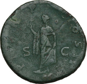 reverse: Hadrian (117-138). AE Sestertius, 121-123