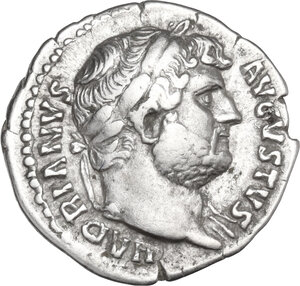 obverse: Hadrian (117-138). AR Denarius, 126-127