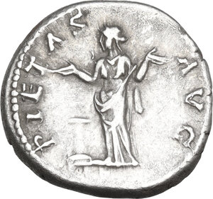 reverse: Hadrian (117-138). AR Denarius, 133-135