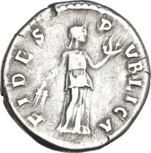 reverse: Hadrian (117-138). AR Denarius, 136 AD