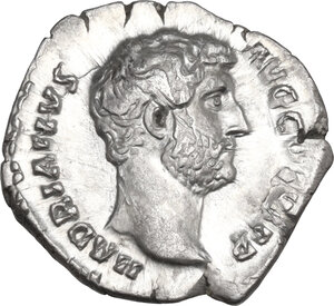 obverse: Hadrian (117-138). AR Denarius, struck AD 137-July 138