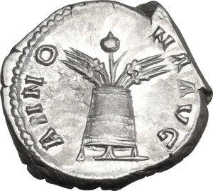 reverse: Hadrian (117-138). AR Denarius, struck AD 137-July 138