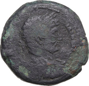 obverse: Hadrian (117-138). AE Drachm, Alexandria mint, Egypt. Dated RY 14 = 129-30 AD