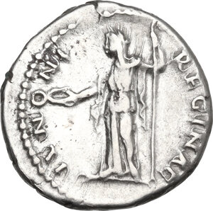 reverse: Sabina, wife of Hadrian (died 137 AD). AR Denarius, 133-135