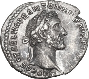 obverse: Antoninus Pius (138-161). AR Denarius, 150-151