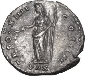 reverse: Antoninus Pius (138-161). AR Denarius, 150-151