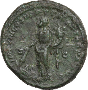 reverse: Marcus Aurelius (161-180). AE As, 176-177