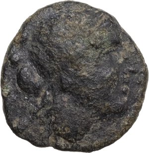 obverse: Northern Lucania, Poseidonia-Paestum. AE Sextans, c. 218-211 BC
