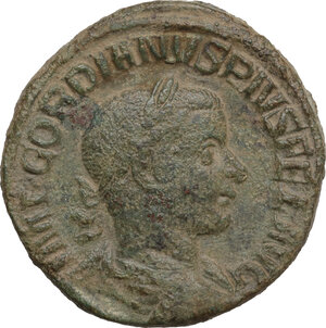 obverse: Gordian III (238-244). AE Sestertius, 241-244