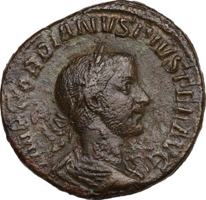 obverse: Gordian III (238-244). AE Sestertius, 243 AD